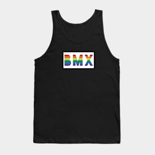 gay pride BMX lgbtqia Tank Top